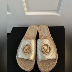 Valentino by Mario Valentino Clabee Espadrille Platform Sandals